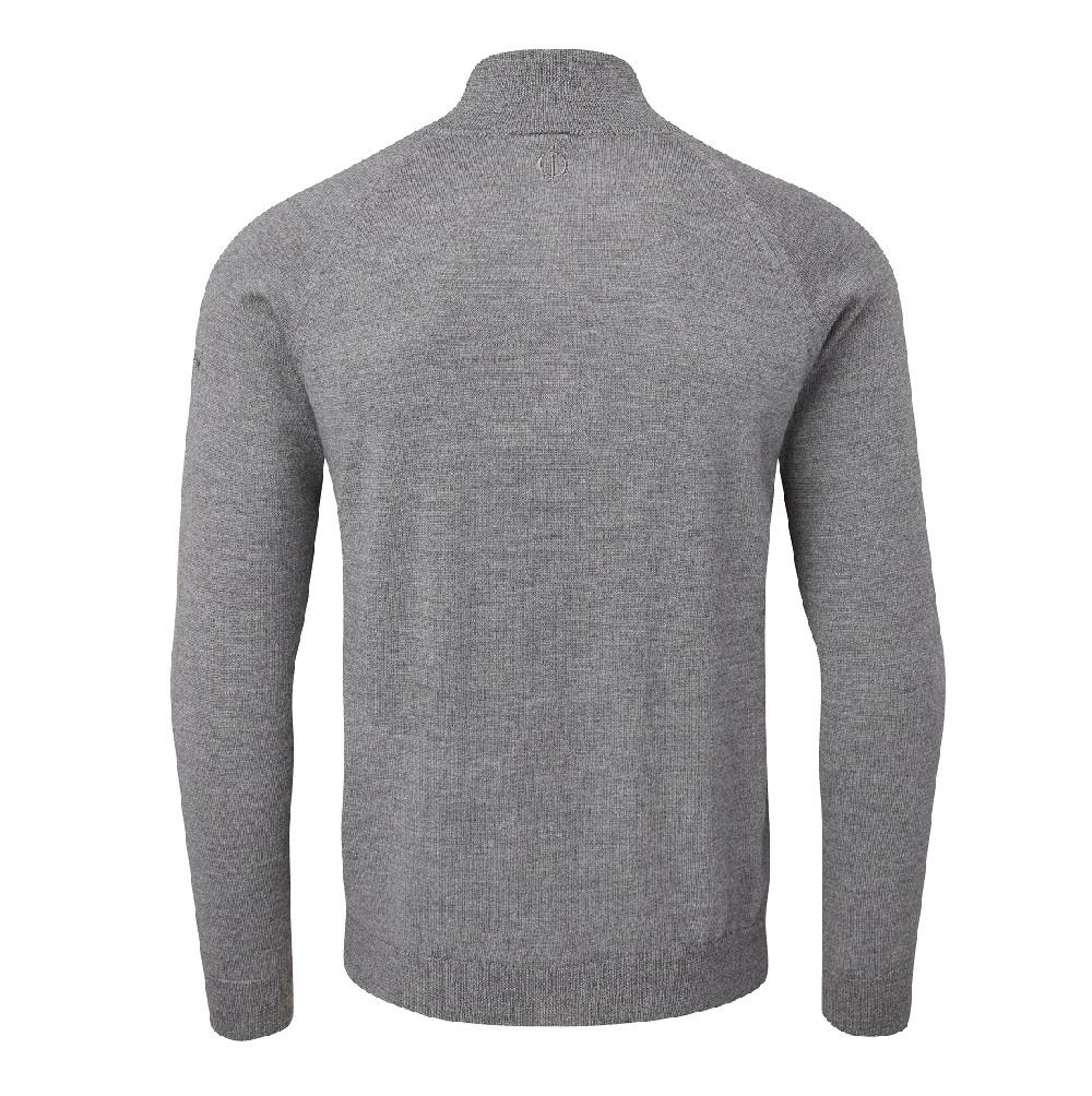 Warwick Pin Merino Zip Neck Sweater