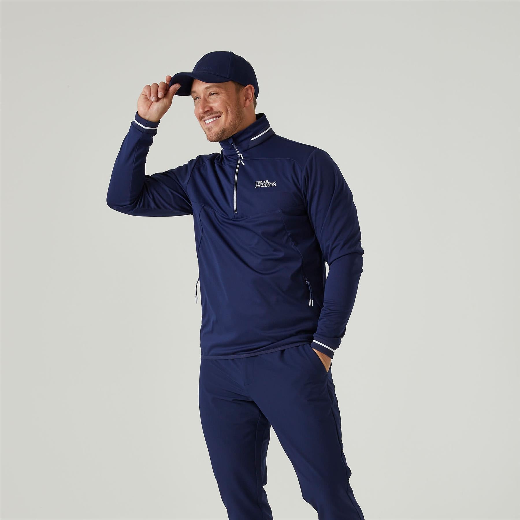 Rolfe Tour Quarter Zip Jacket - Oscar Jacobson Golf  