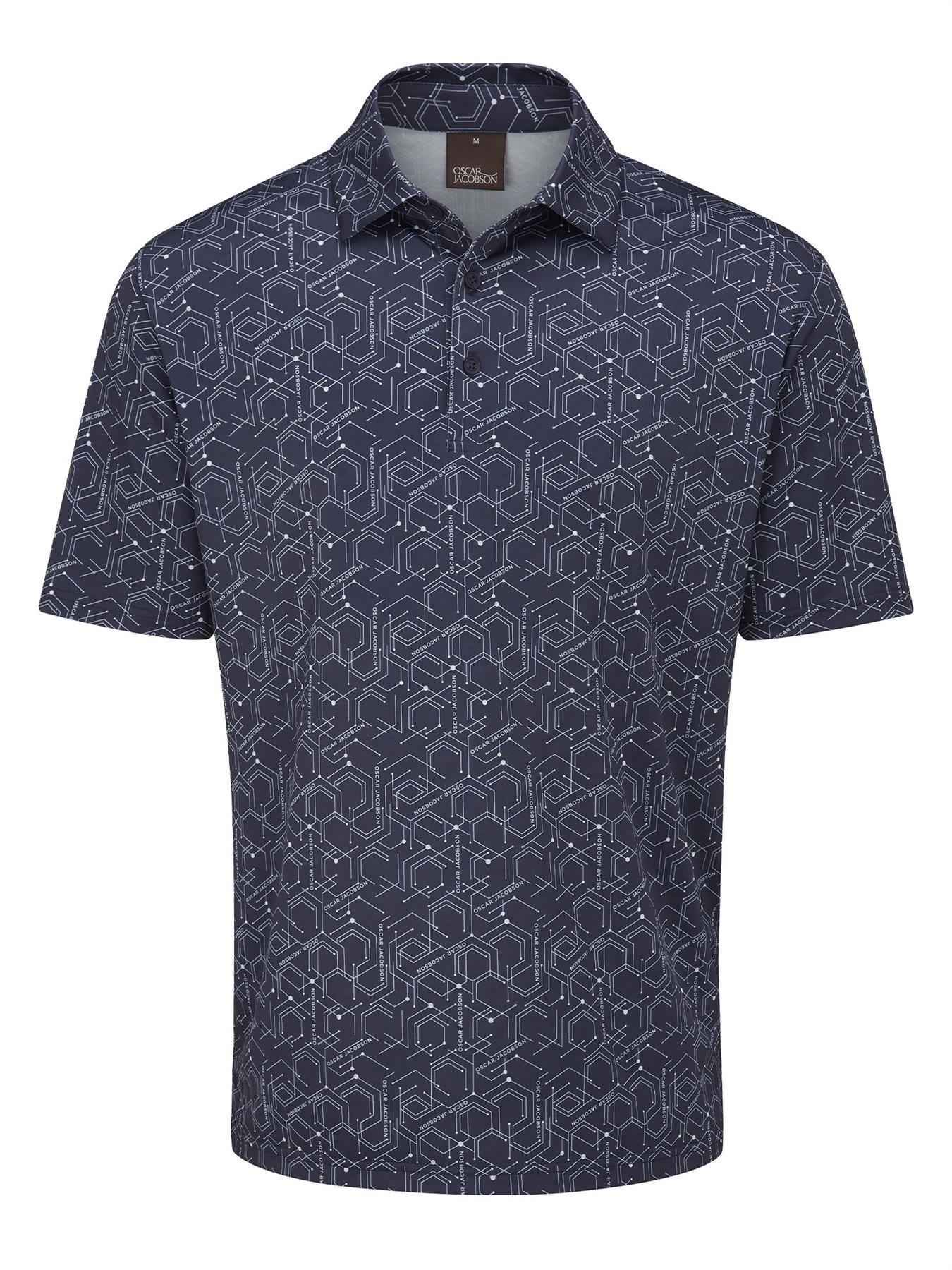 Hollow Polo Shirt - Oscar Jacobson Golf  