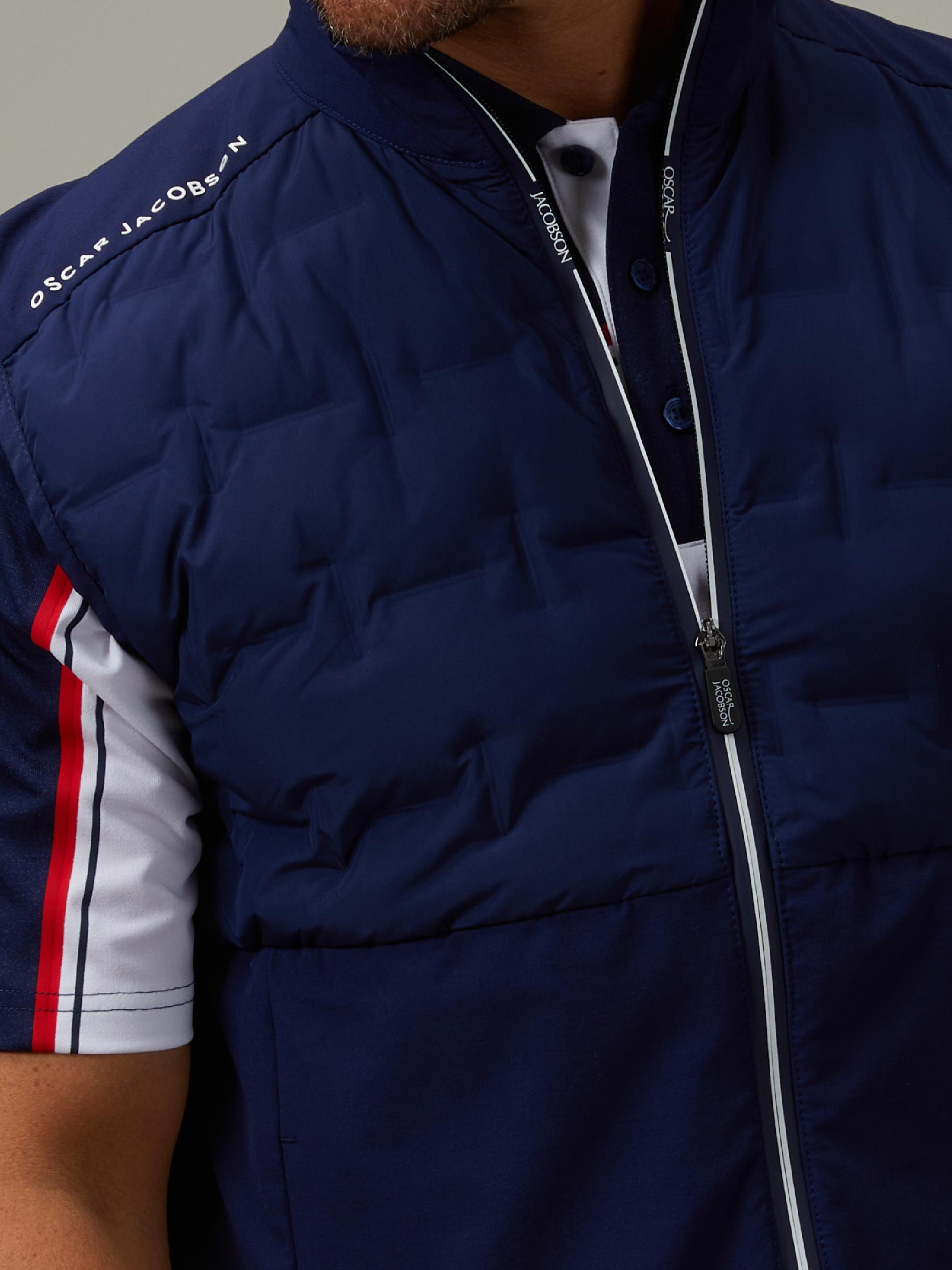 Quinn Padded Gilet - Oscar Jacobson Golf  