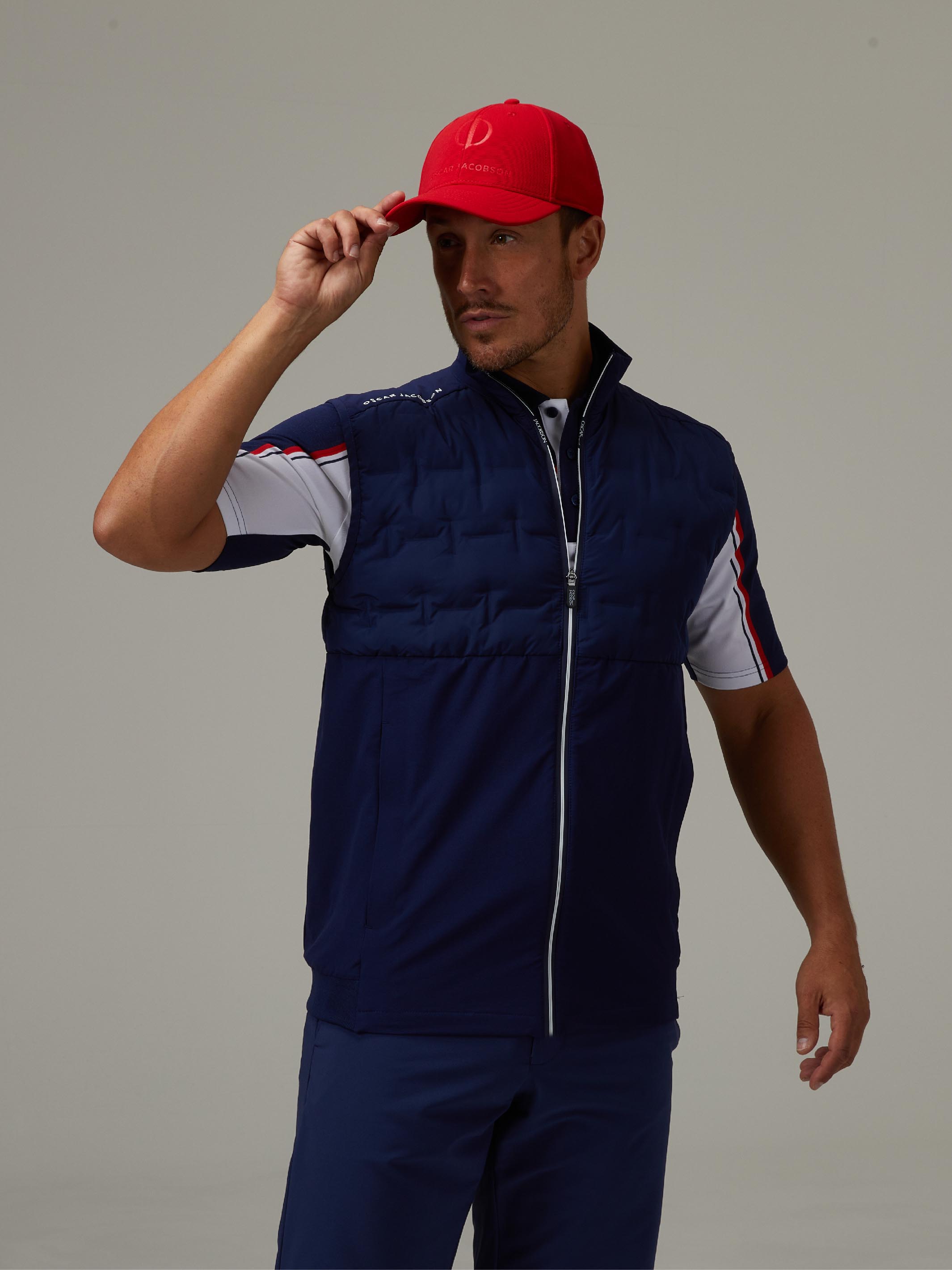 Quinn Padded Gilet - Oscar Jacobson Golf  