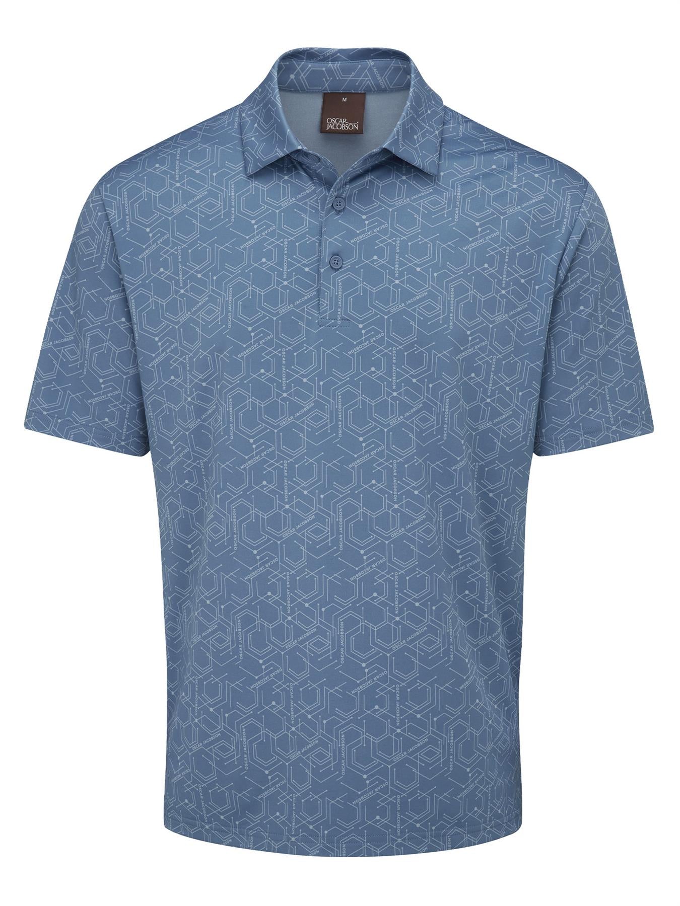 Hollow Polo Shirt - Oscar Jacobson Golf  