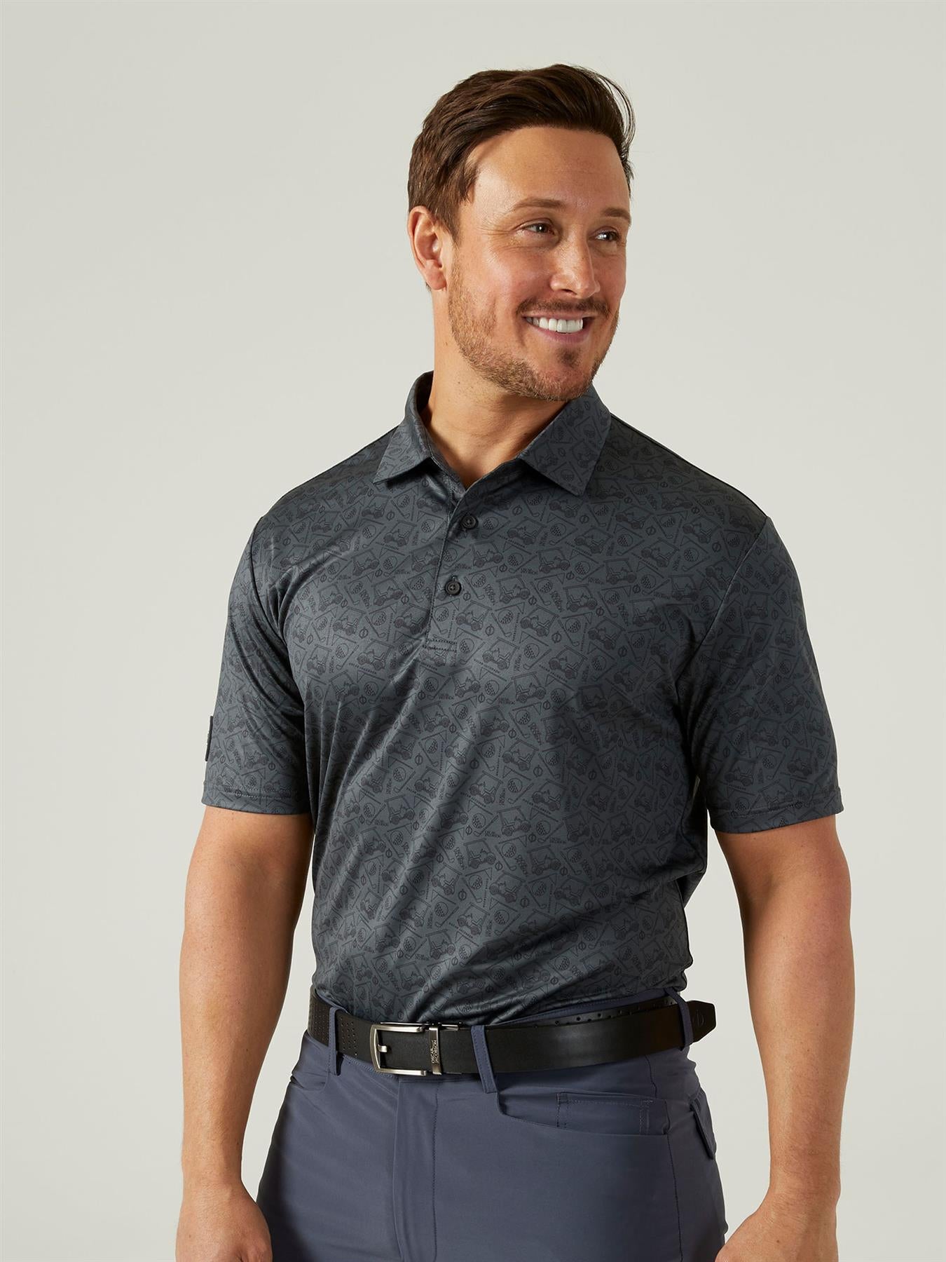 Sonic Polo Shirt - Oscar Jacobson Golf  