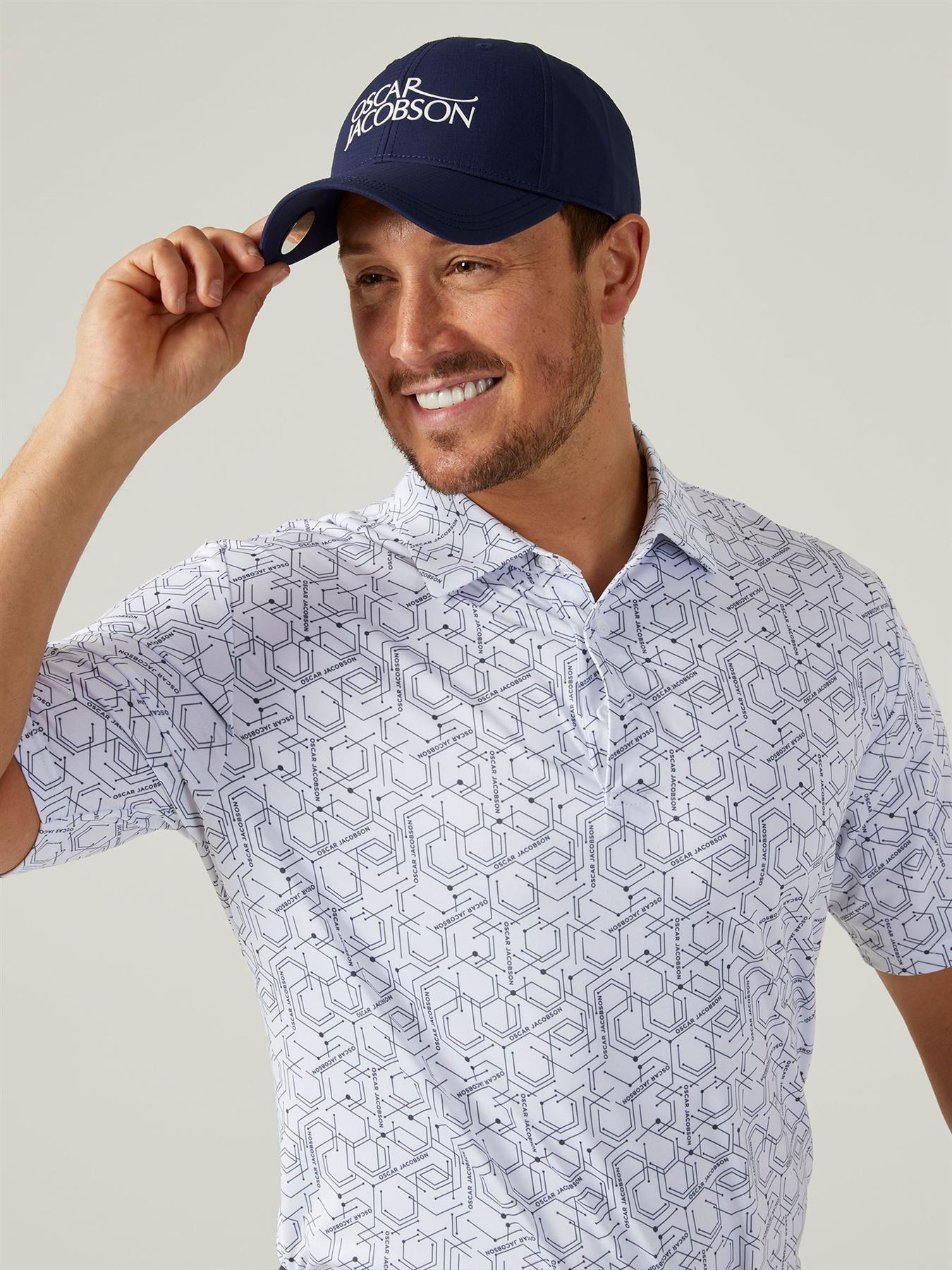 Hollow Polo Shirt - Oscar Jacobson Golf  